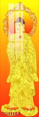 File PSD File tranh phật giáo PG11123 (gốc) nhiều lớp (multi-layer)