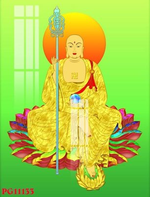 Download file gốc File tranh phật giáo PG11133 (in mica) 3D