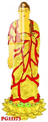 File tranh in trần File tranh phật giáo PG11173 (ảnh gốc siêu nét)