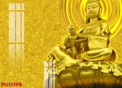 File tranh ảnh gốc File tranh phật giáo PG11198 dùng cho in khổ lớn