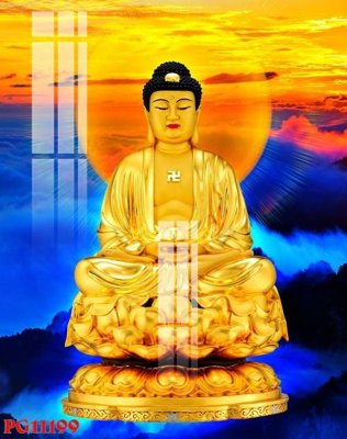 File tranh quảng cáo File tranh phật giáo PG11199 (download file gốc)