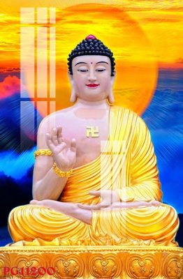 Ảnh mô tả file gốc in mica File tranh phật giáo PG11200