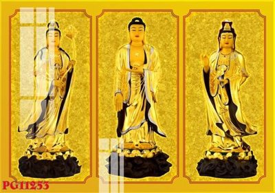 File in trần File tranh phật giáo PG11253 (bản gốc) bầu trời