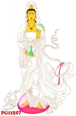 File in ấn File tranh phật giáo PG11297 (bản gốc) chất lượng cao