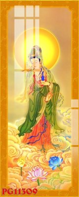 File gốc File tranh phật giáo PG11309 (in mica) trang trí