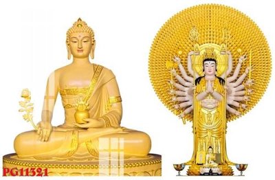 File in lụa File tranh phật giáo PG11321 (phong cảnh) File tranh phật giáo PG11321