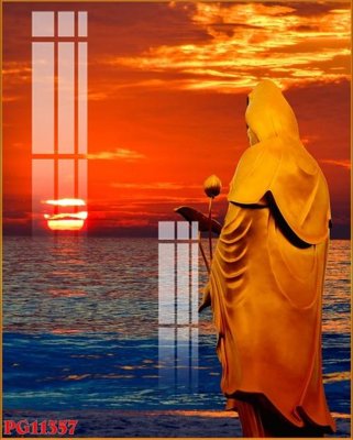 Ảnh mô tả file gốc in mica File tranh phật giáo PG11357