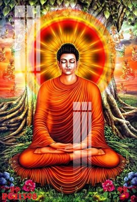 File in trần File tranh phật giáo PG11398 (file gốc) chủ đề vũ trụ