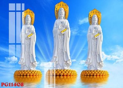 File in trần File tranh phật giáo PG11408 (bản gốc) 5D