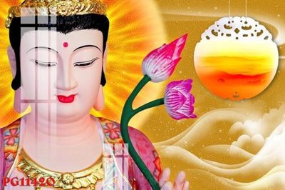 File gốc File tranh phật giáo PG11420 (in lụa) cao cấp