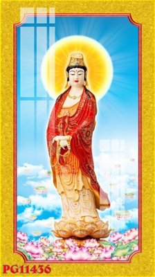 File in mica File tranh phật giáo PG11436 (ảnh gốc) đẹp