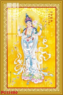 File tranh File tranh phật giáo PG11486 (bản gốc) treo quán cafe