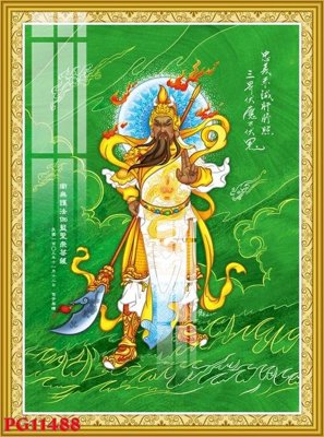 File gốc File tranh phật giáo PG11488 (in lụa) họa tiết 3D