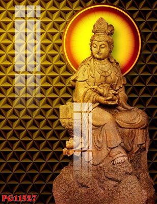 File gốc File tranh phật giáo PG11527 (chủ đề hiện đại) trang trí