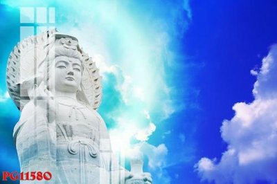 Hình ảnh file gốc in trần nhà File tranh phật giáo PG11580