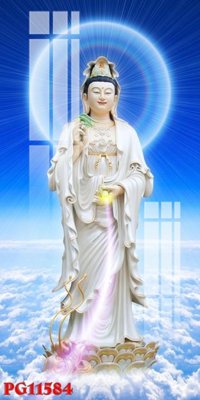 File gốc File tranh phật giáo PG11584 (in tráng gương) hiện đại