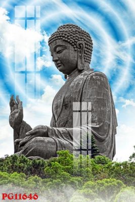 File PSD in ấn File tranh phật giáo PG11646 (chất lượng cao)