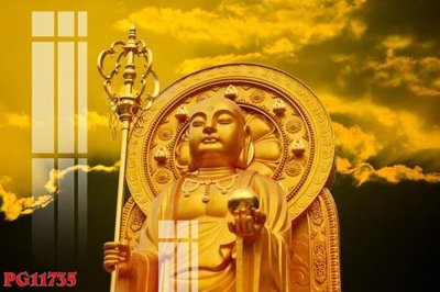 File gốc File tranh phật giáo PG11735 (in tráng gương) ốp tường