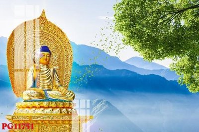 File gốc File tranh phật giáo PG11751 (cho in UV) siêu nét