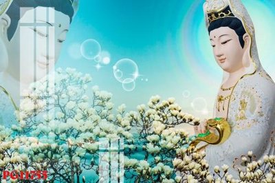 File tranh File tranh phật giáo PG11755 (ảnh gốc) in trần nhà