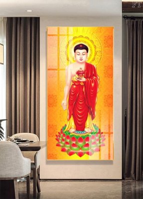 Ảnh gốc File tranh phật PG1176 (độ nét cao) in mica