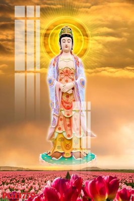 Download file gốc File tranh phật giáo PG11779 (in lụa) tranh 3D