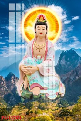 File ảnh File tranh phật giáo PG11791 (gốc) in poster