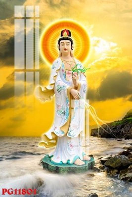 File in trần File tranh phật giáo PG11801 (file gốc) chủ đề vũ trụ