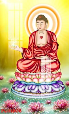 Download file File tranh phật giáo PG11808 (gốc) in mica cao cấp