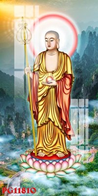 File ảnh File tranh phật giáo PG11810 (gốc) in Hiflex