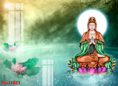 File ảnh File tranh phật giáo PG11811 (gốc) dùng in Pano