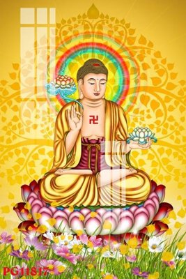 File gốc in ấn File tranh phật giáo PG11817 độ phân giải cao