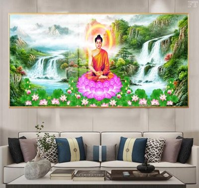 Download file File tranh phật PG1183 (gốc) in mica ốp bếp