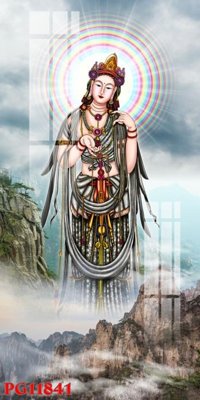 File ảnh File tranh phật giáo PG11841 (gốc) in Hiflex