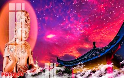 File in trần File tranh phật giáo PG11890 (bản gốc 3D) sống động