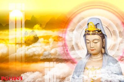 File tranh in mica File tranh phật giáo PG11895 (độ phân giải cao)