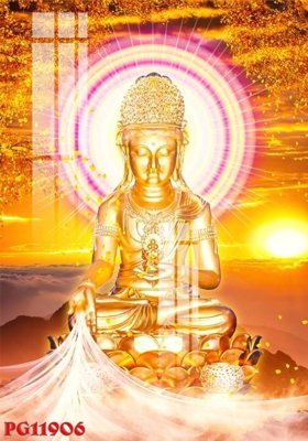 File tranh File tranh phật giáo PG11906 (gốc) in film