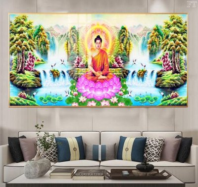 File gốc in ấn File tranh phật PG1192 độ phân giải cao