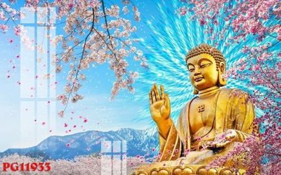 File in trần File tranh phật giáo PG11933 (bản gốc) đại dương