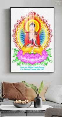 Download file gốc File tranh phật PG1198 (in mica) 3D