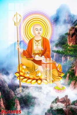 Download file gốc File tranh phật giáo PG11985 (in mica) trang trí