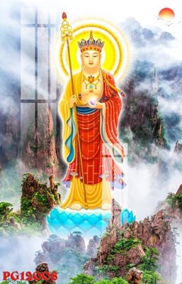 File in mica File tranh phật giáo PG12008 (bản gốc) sắc sảo