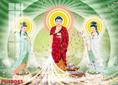 Hình ảnh file gốc File tranh phật giáo PG12023 cho in UV