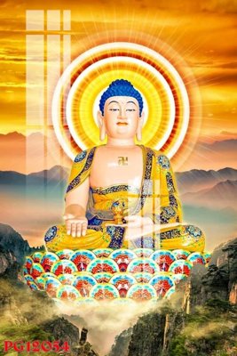 File PSD File tranh phật giáo PG12054 (bản gốc) đã tách nền