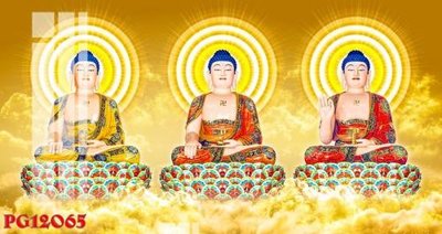 File ảnh File tranh phật giáo PG12065 (gốc) in PP, decal