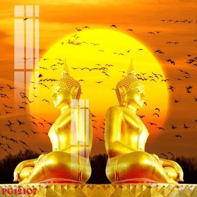 File tranh File tranh phật giáo PG12107 (gốc) phong cách tối giản