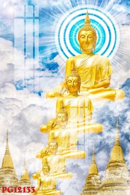 File ảnh gốc File tranh phật giáo PG12133 (chuyên in mica)