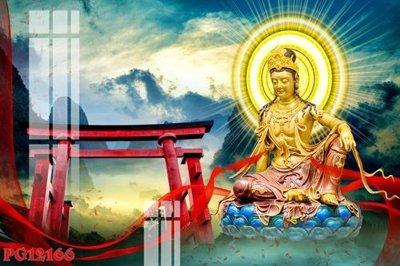 File in ấn File tranh phật giáo PG12166 (bản gốc) sắc nét