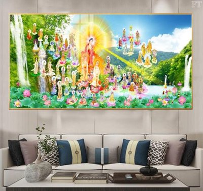 File gốc File tranh phật PG1217 (trang trí) phòng làm việc