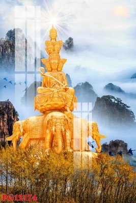 File gốc File tranh phật giáo PG12174 (thiết kế) độc quyền